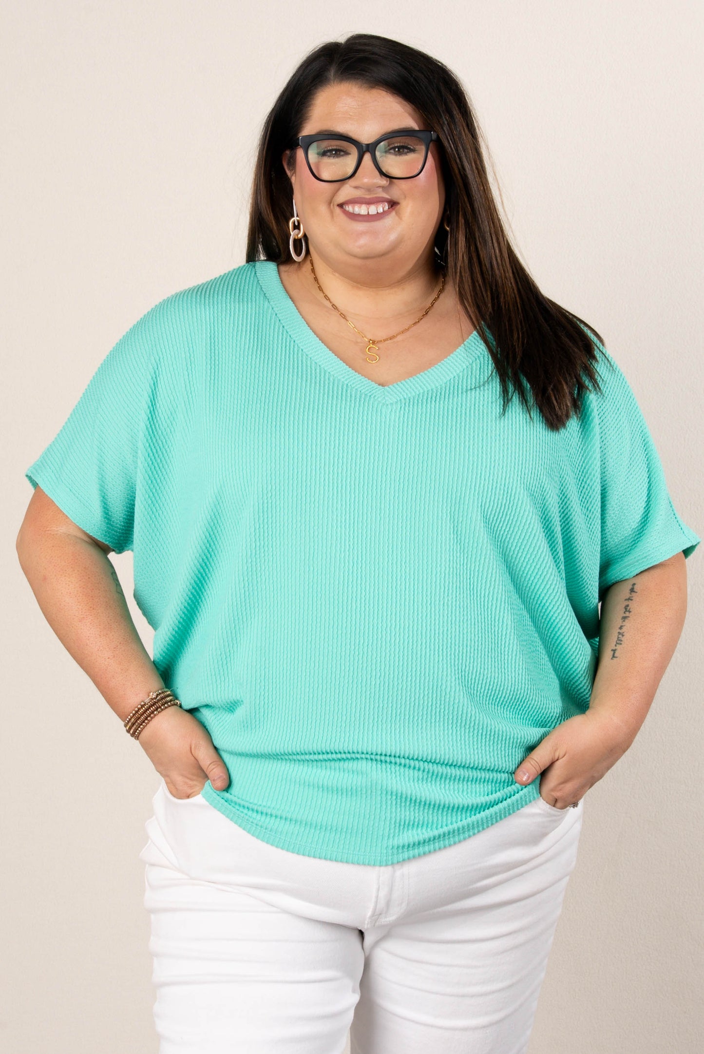 Raised Rib Dolman Top *Final Sale*