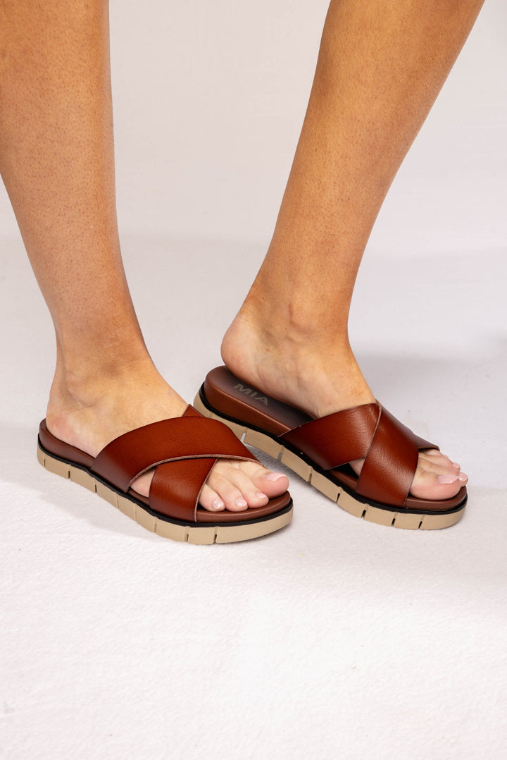 MIA | Elissa Platform Slide Sandal