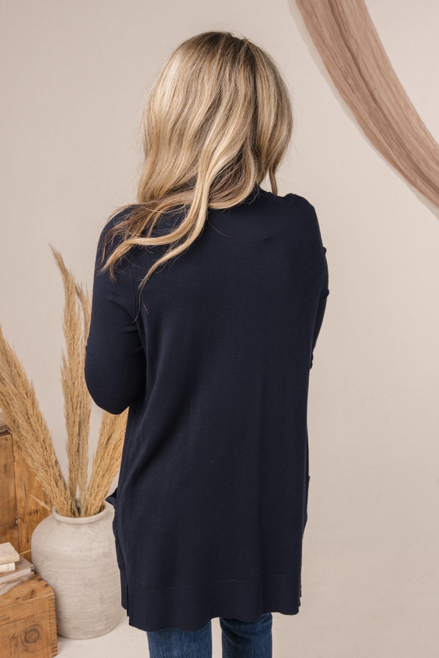 Button Cuff Sweater Cardigan *Final Sale*