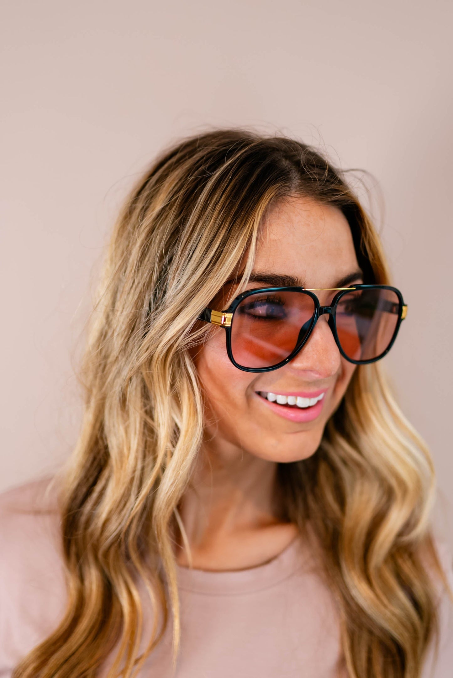 Spencer Aviator Sunglasses