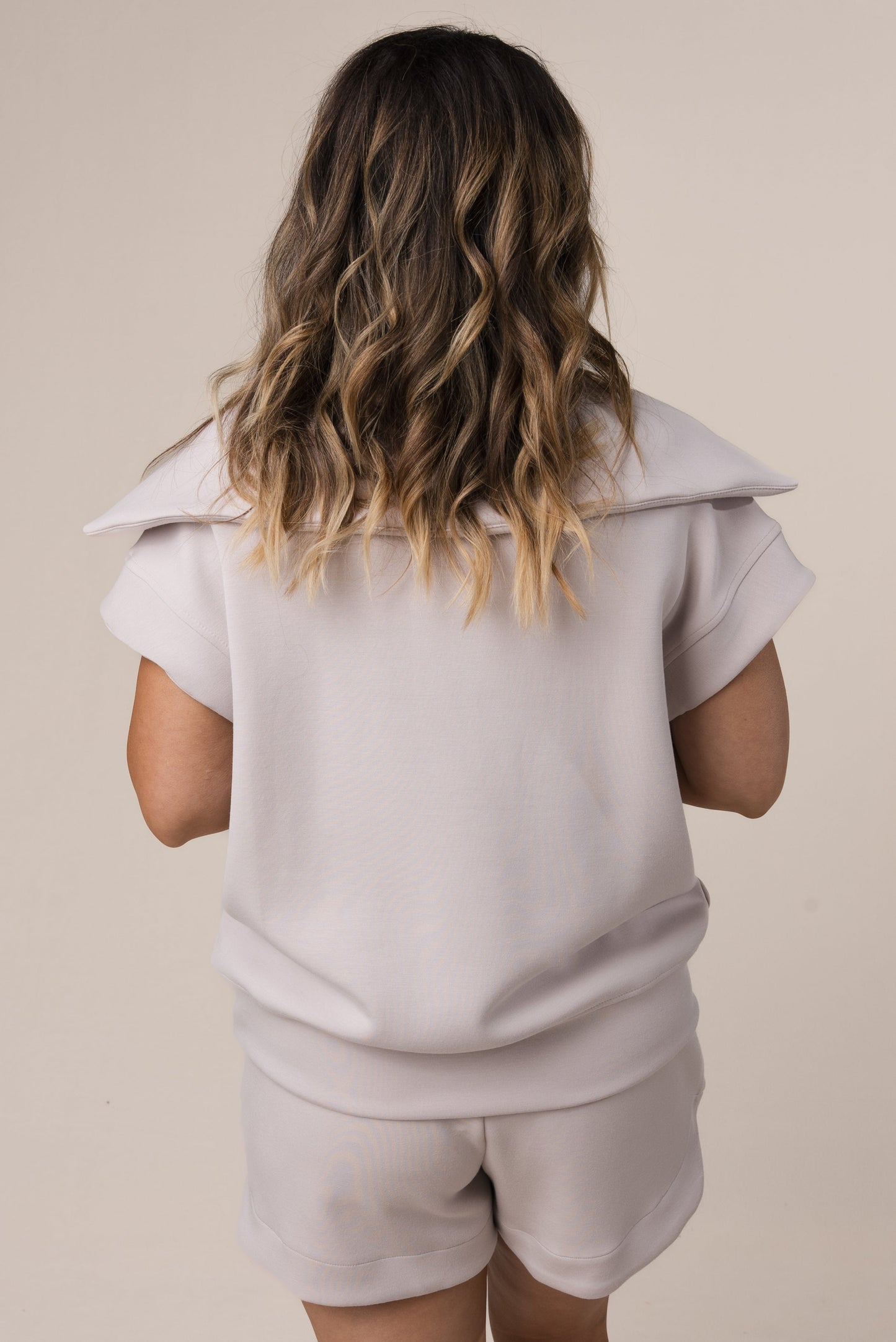 Modal Quarter Zip Pullover *Final Sale*
