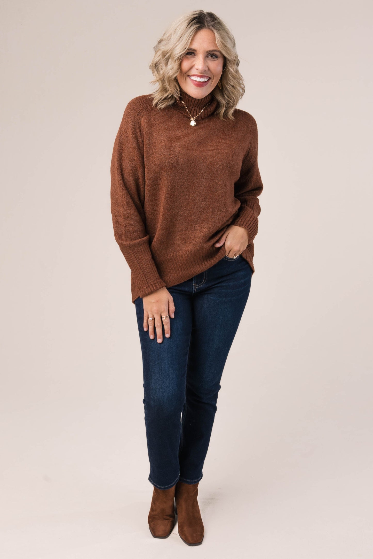 Turtleneck Tunic Sweater *Final Sale*