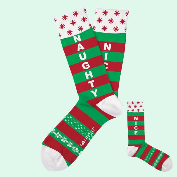 Two Left Feet Christmas Socks