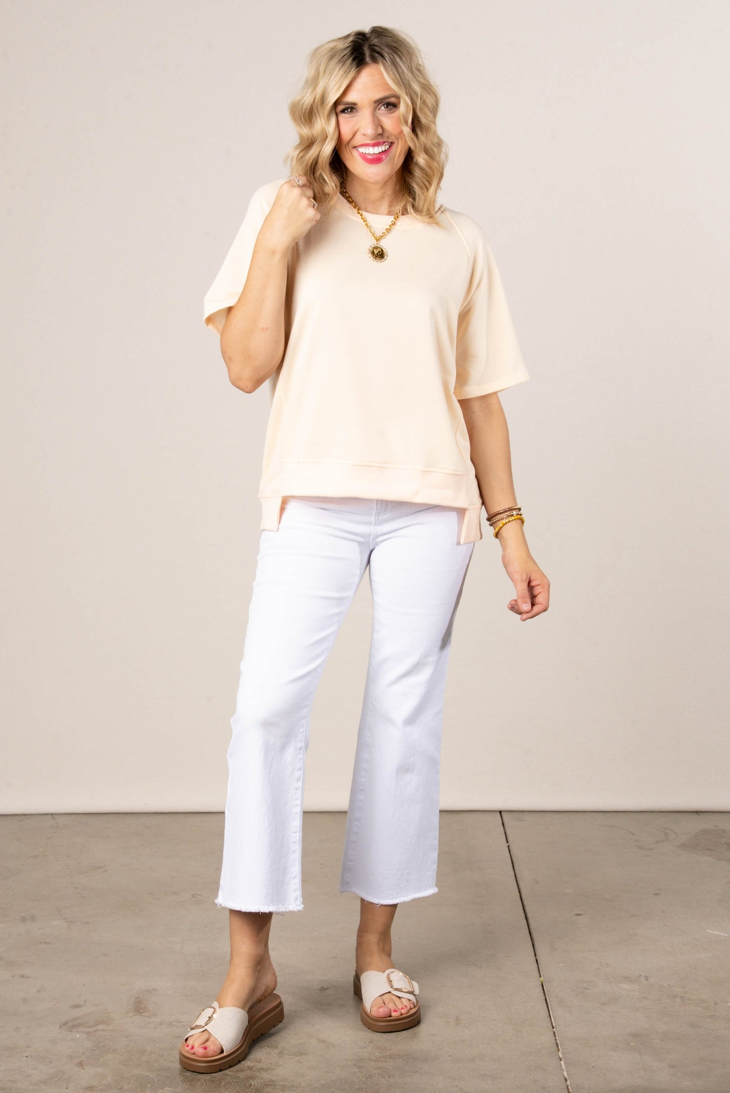Georgia Mae Oversized Raglan Tee