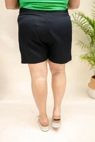 High Waist Front Tie Shorts *Final Sale*