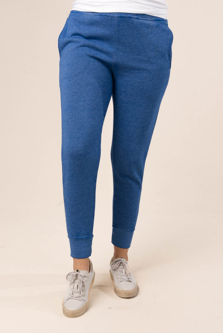 Hacci Knit High Waist Joggers