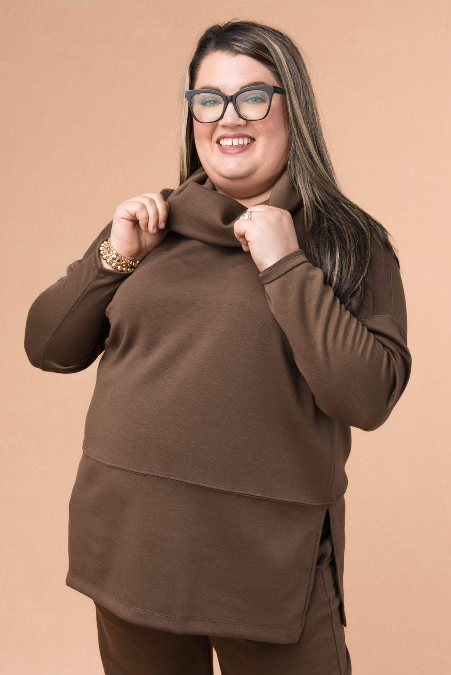 Vienna Cowl Neck Pullover *Final Sale*