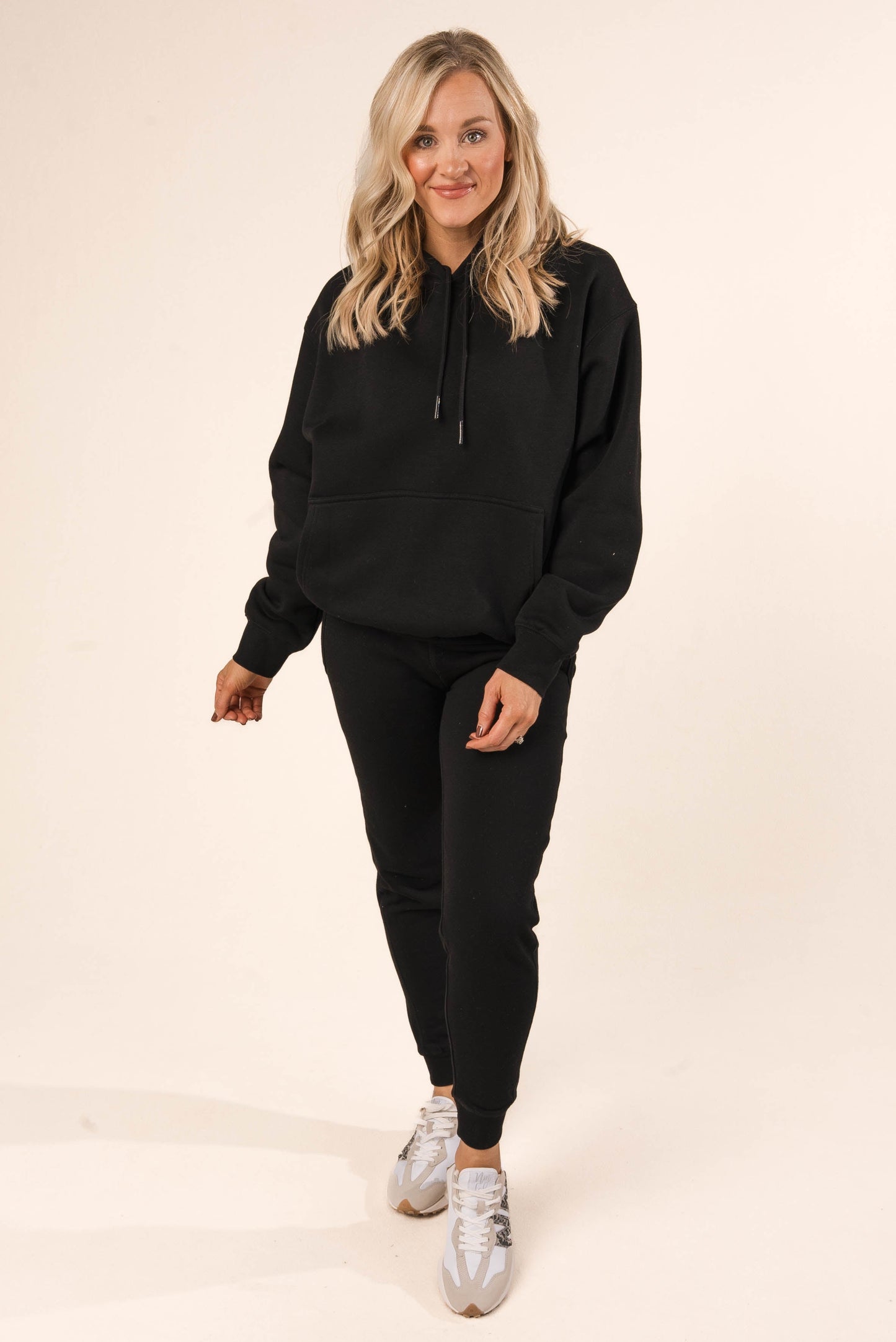 French Terry Hooded Pullover