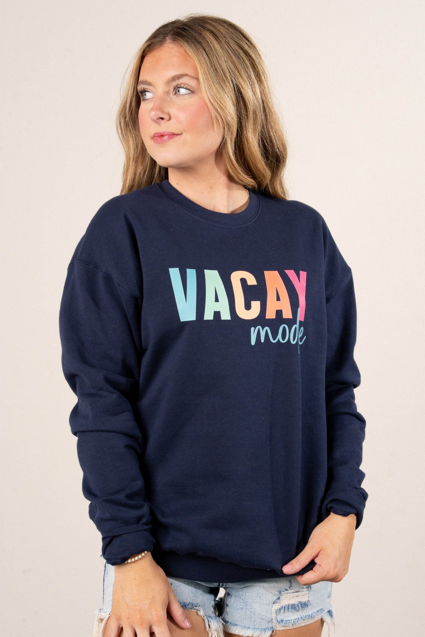 Vacay Mode Graphic Sweatshirt *Final Sale*