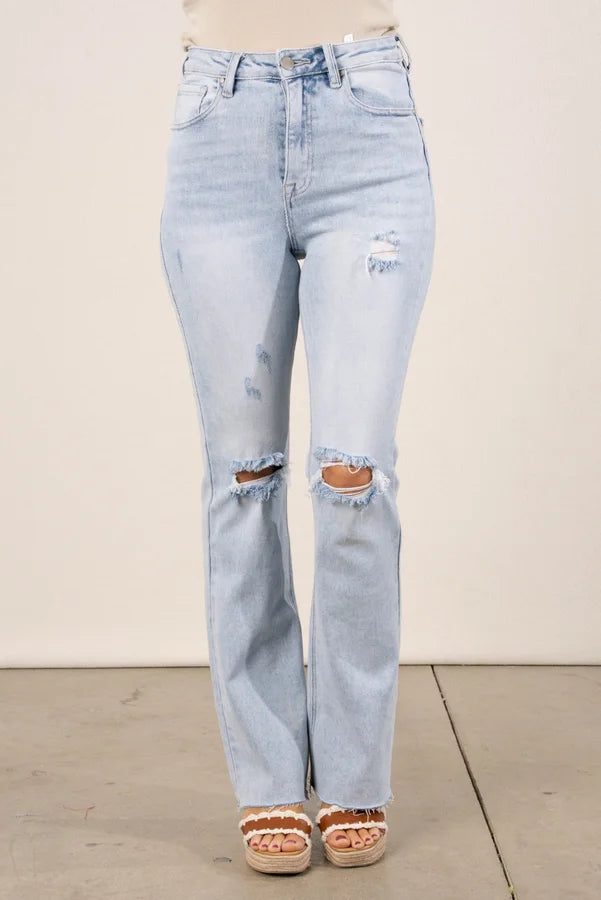 Risen Denim | Ava High Rise Bootcut Jeans