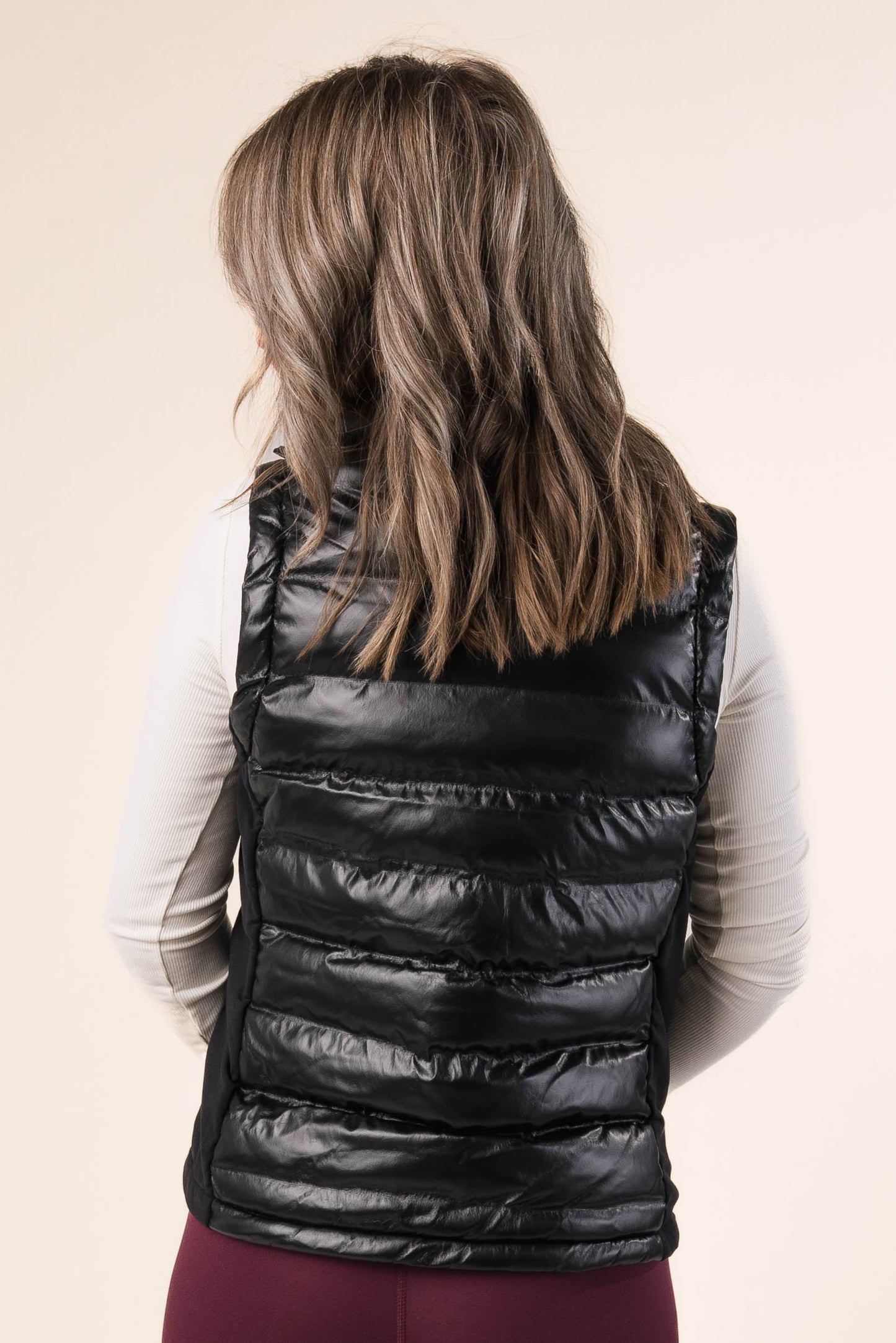 High Neck Puffer Vest