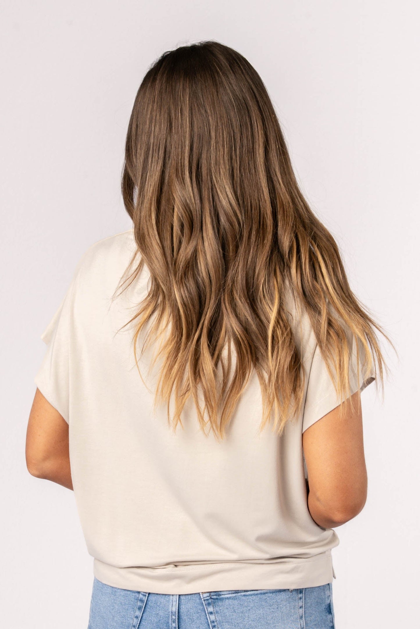 Draped Neck Dolman Top *Final Sale*