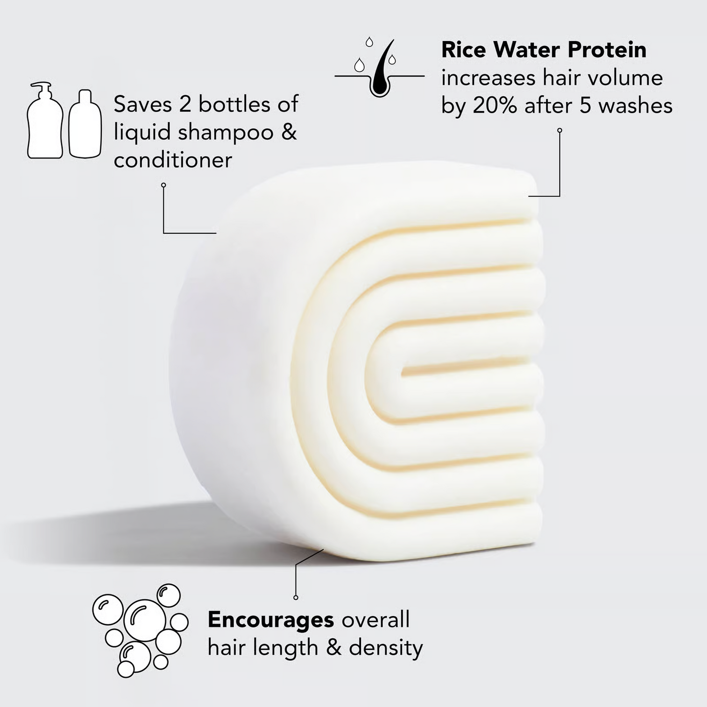 Kitsch Hair Growth Protein Conditioner Bar
