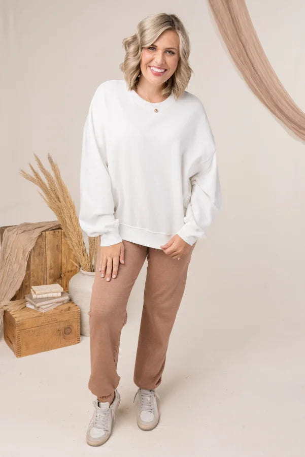 Washed Organic Cotton Joggers