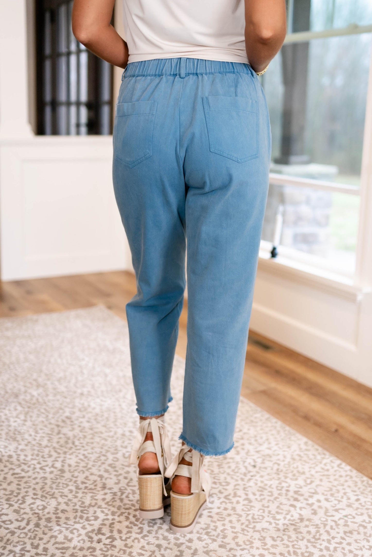 Mineral Washed Drawstring Pants *Final Sale*