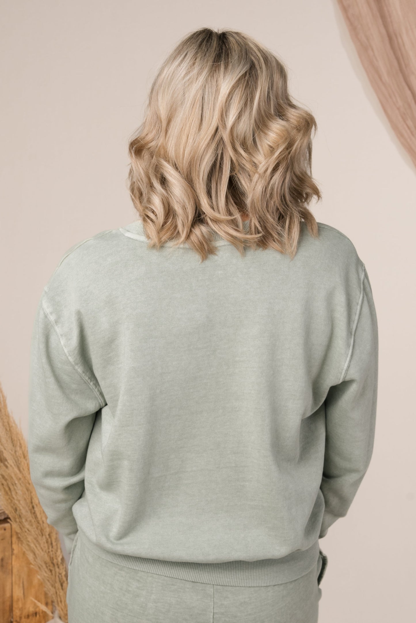 Washed Organic Cotton Sweatshirt