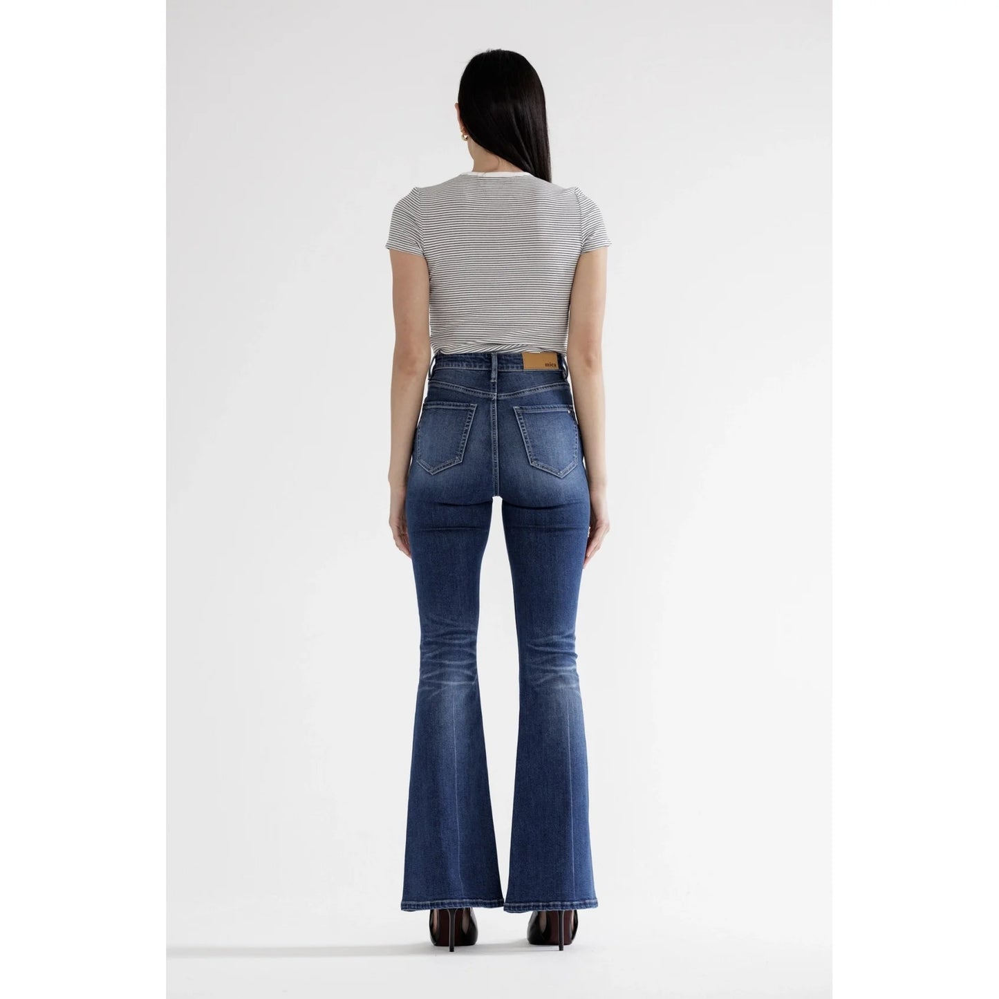 Mica High Rise Flare Leg Jeans