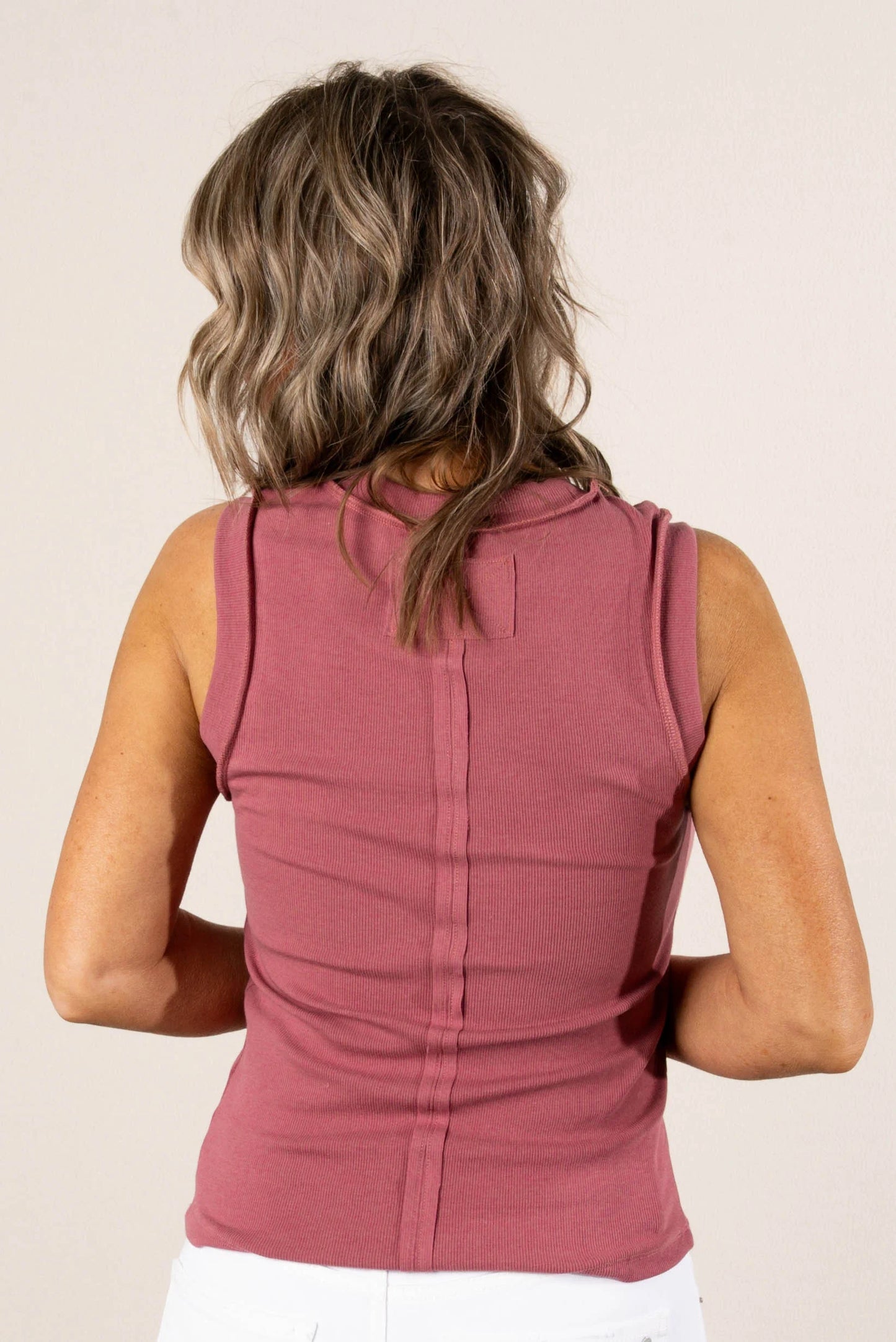 Inside Out Seamed Tank