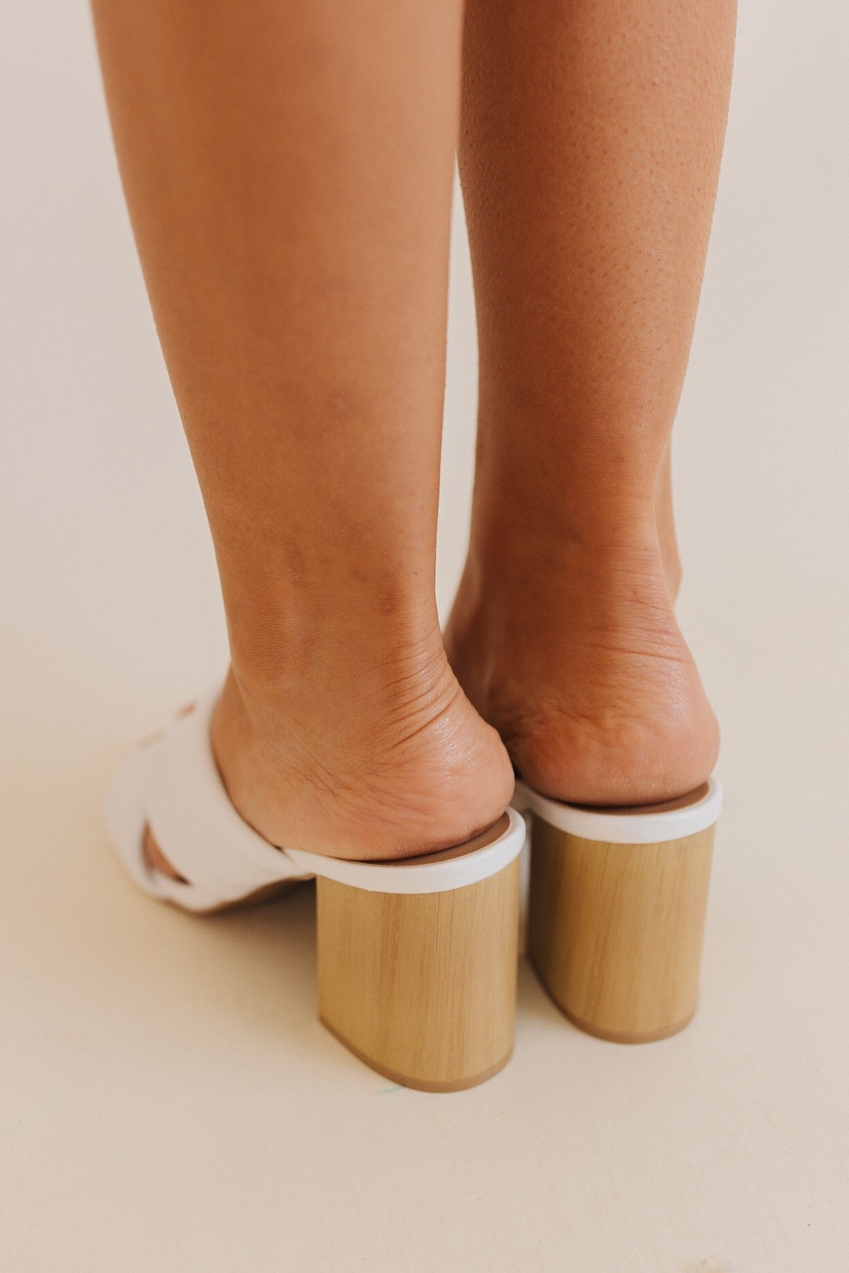 sku30288 | Della Block Heel Slide Sandal *Final Sale*