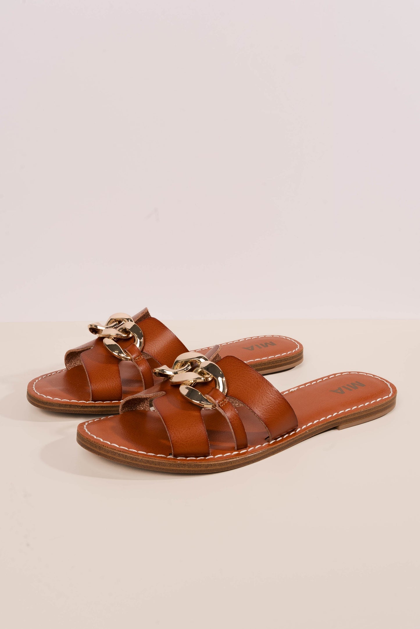 Venetia Chain Slide Sandal