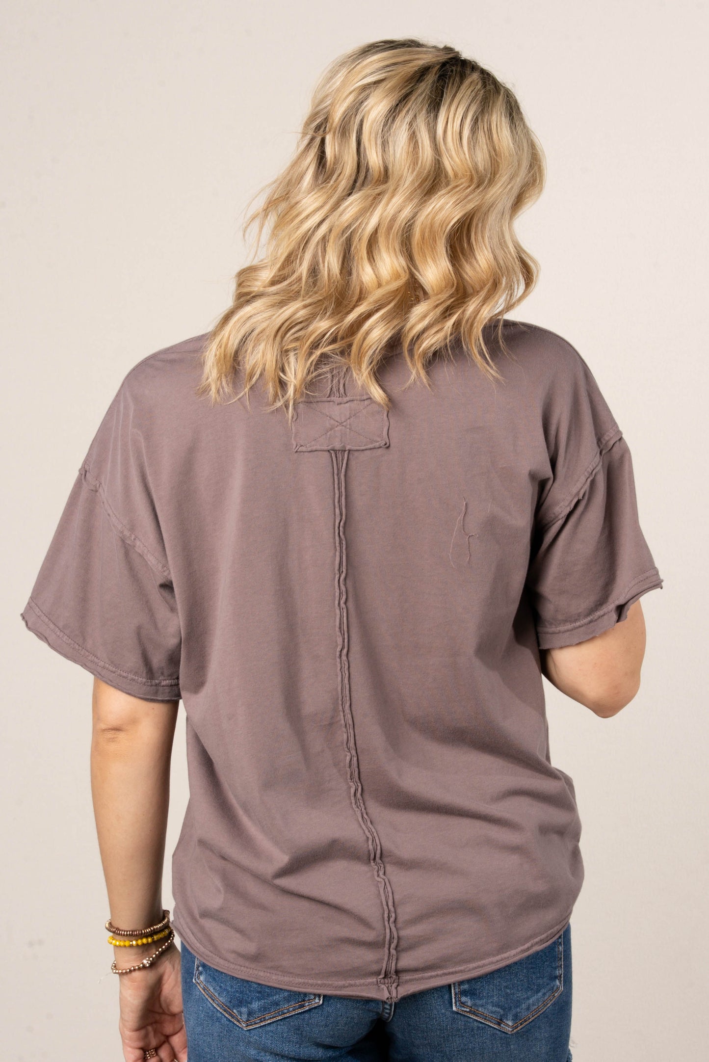 Washed Raw Seamed Tee