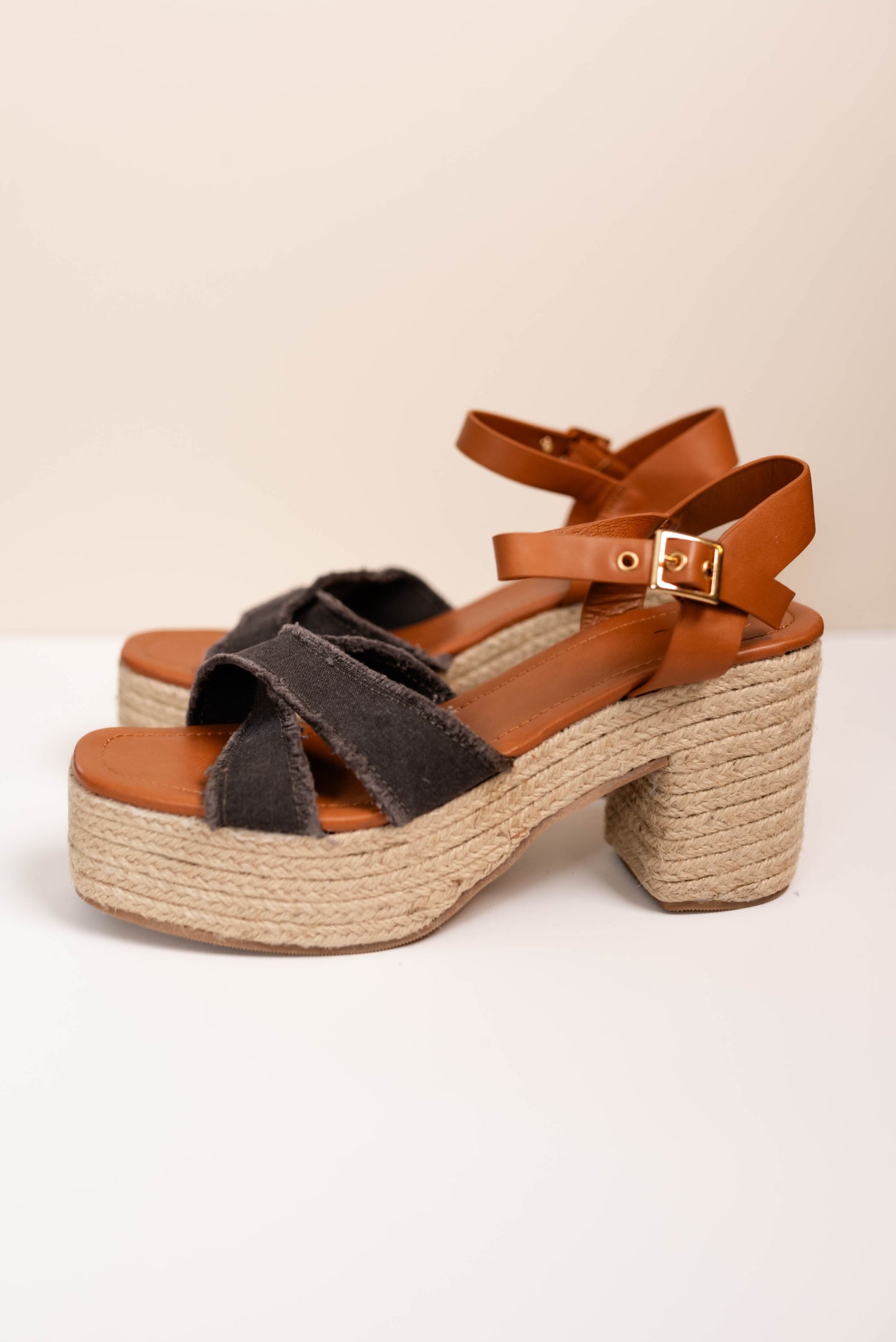 Nana Platform Block Heel Sandal
