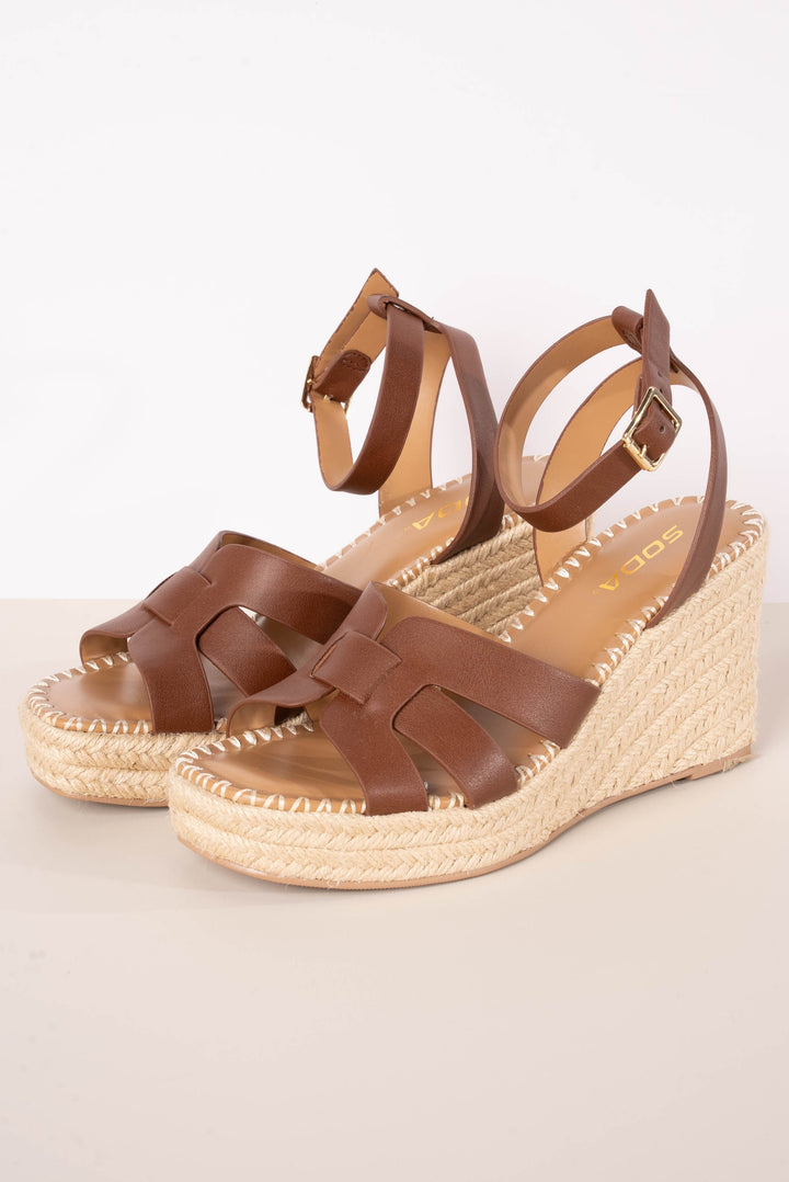 Behold Espadrille Wedge Sandal