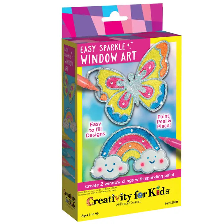 Kids Easy Sparkle Window Art Kit