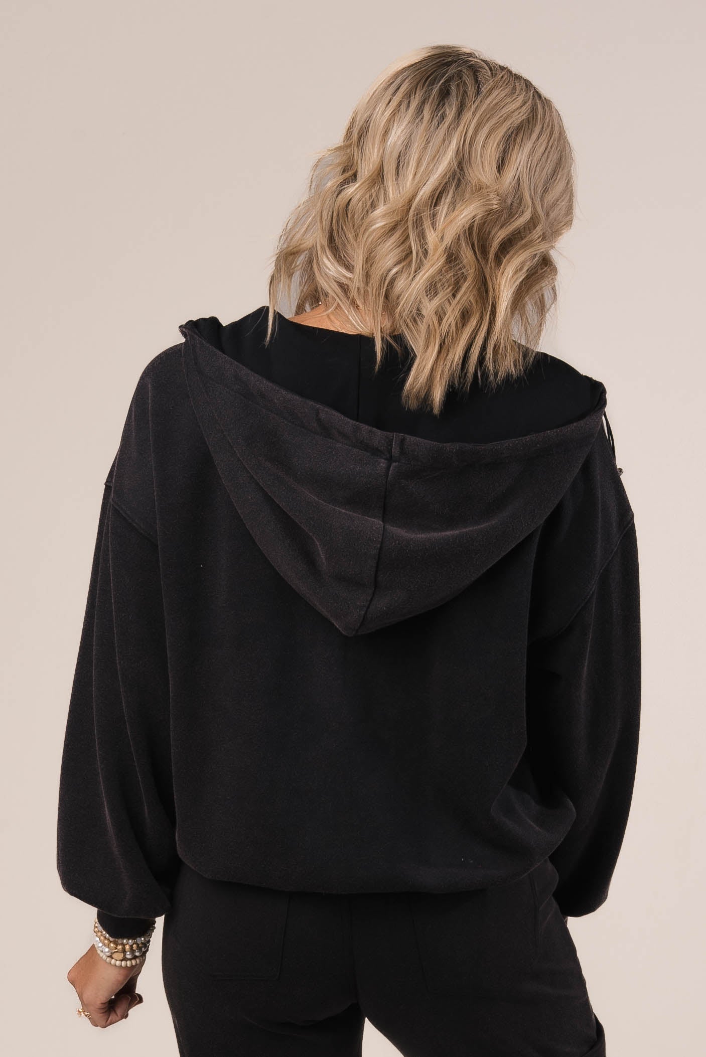 Half Zip Hooded Pullover *Final Sale*