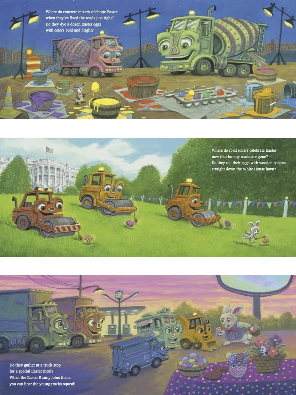 Where Do Diggers Hunt For Easter Eggs Book