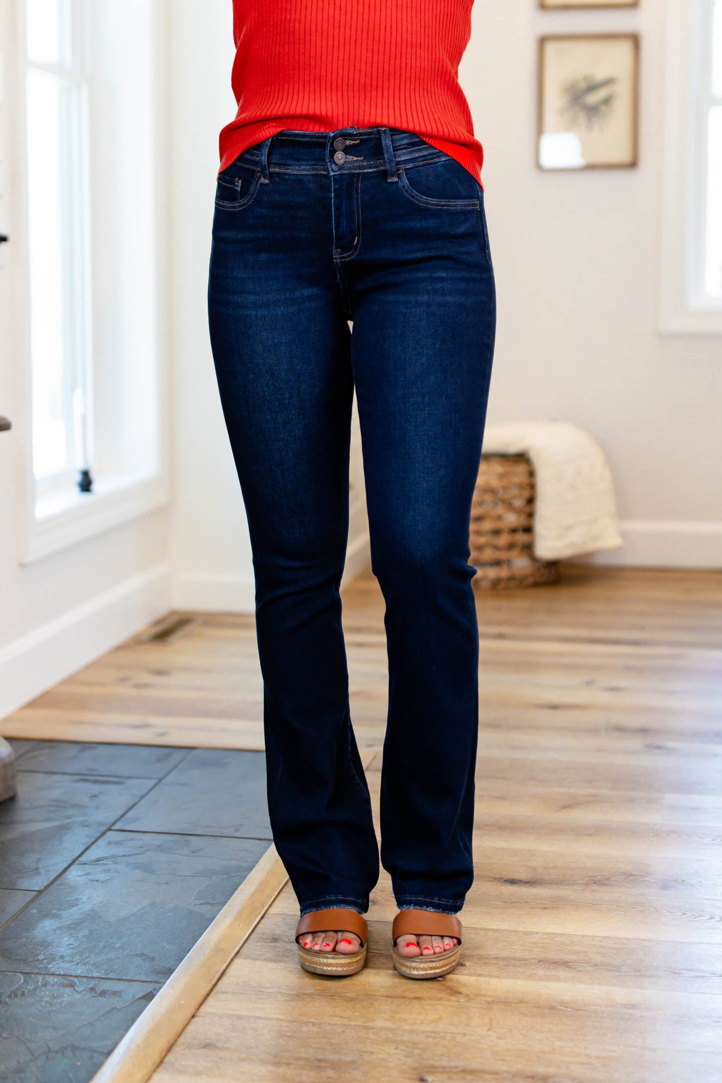 Vervet High Rise Bootcut Jeans