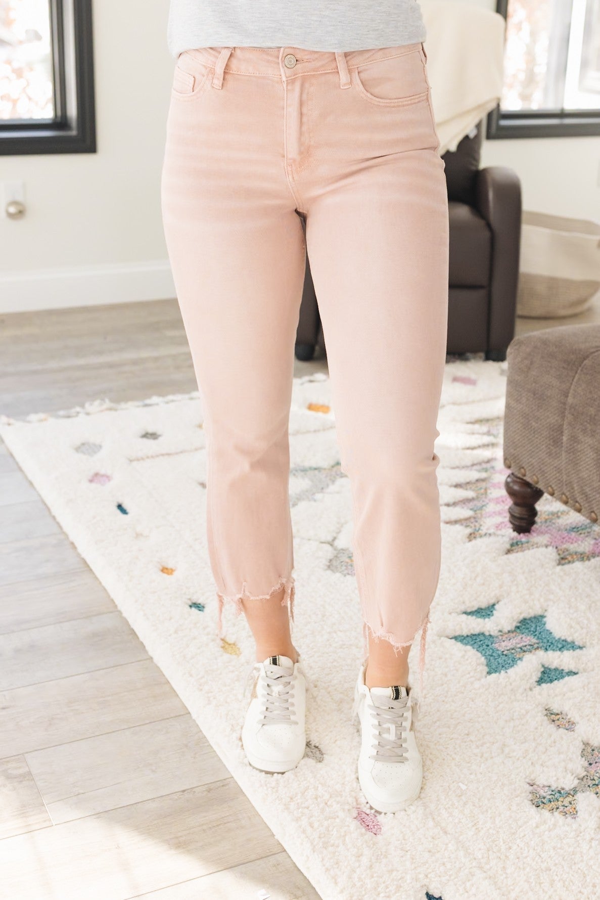 VERVET Denim | Piper High Rise Crop Flare Jeans