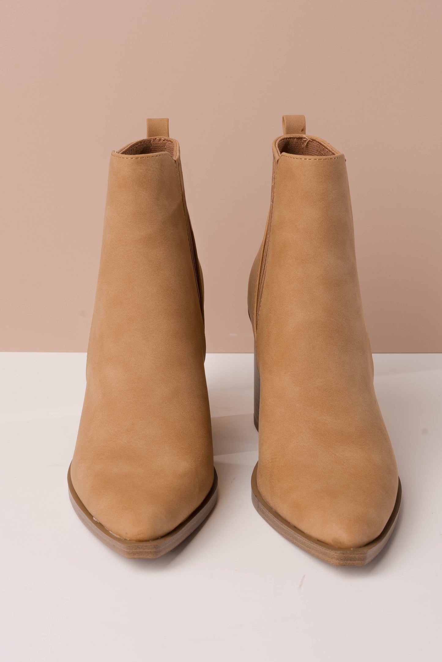 Duvets Sueded Pointed Toe Bootie