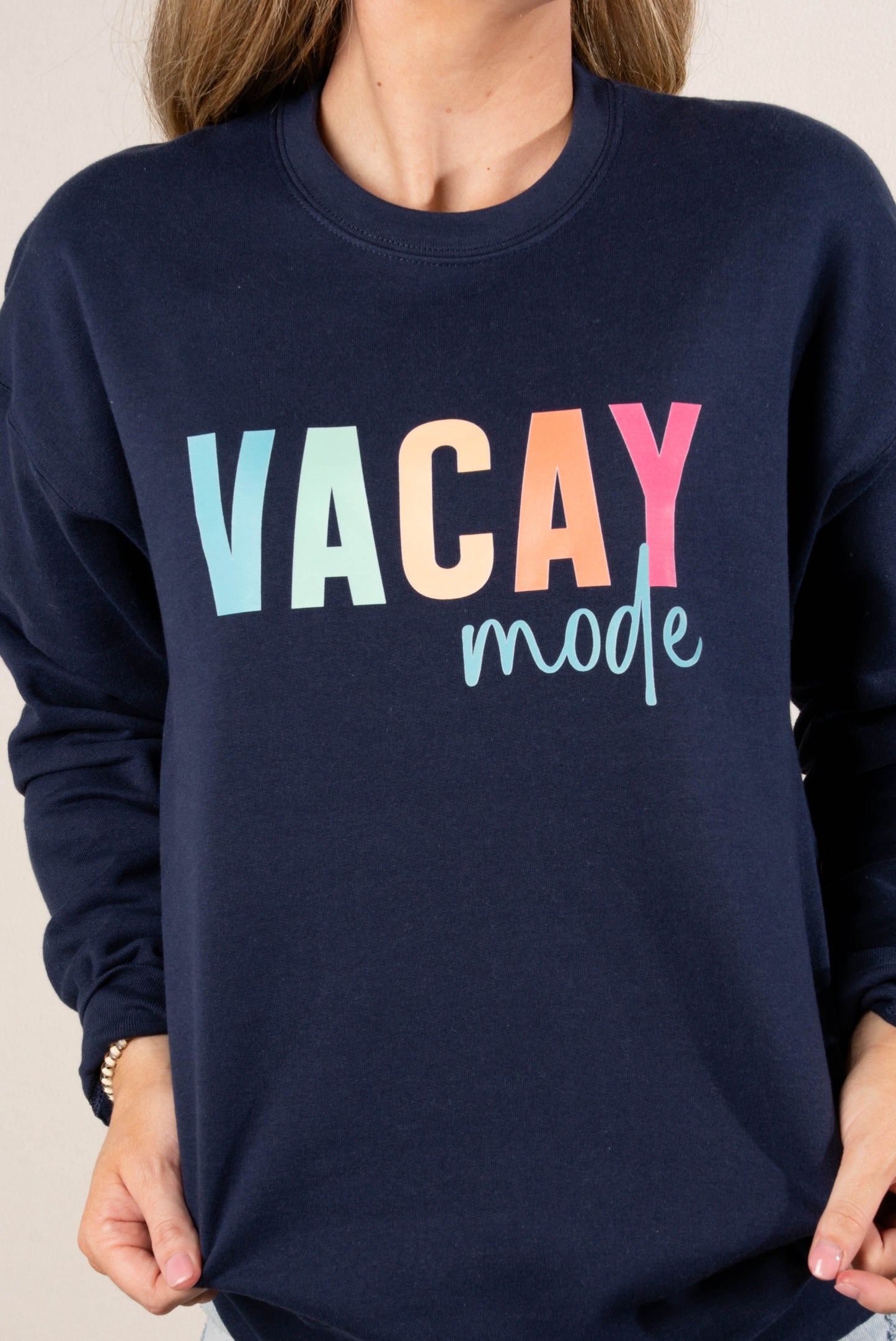Vacay Mode Graphic Sweatshirt *Final Sale*