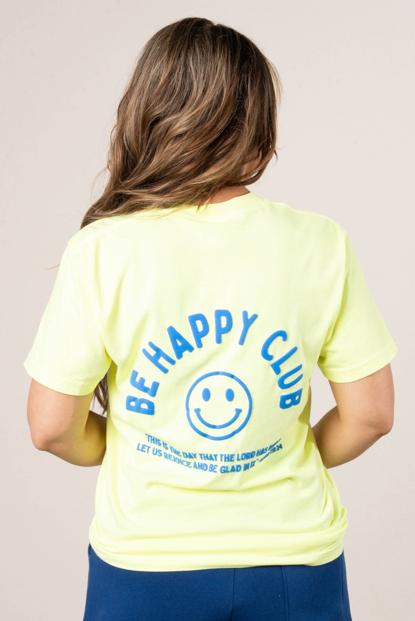 Be Happy Club Graphic Tee
