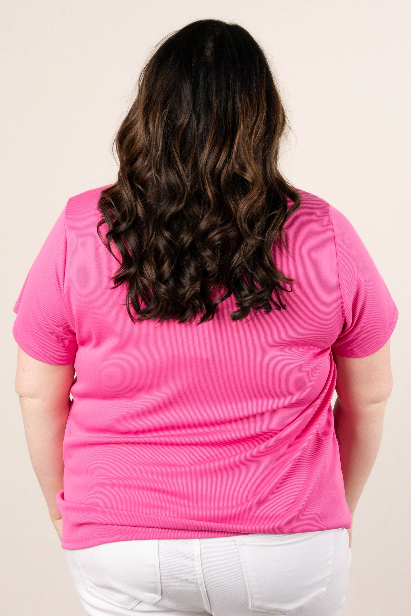 Ribbed Henley Top