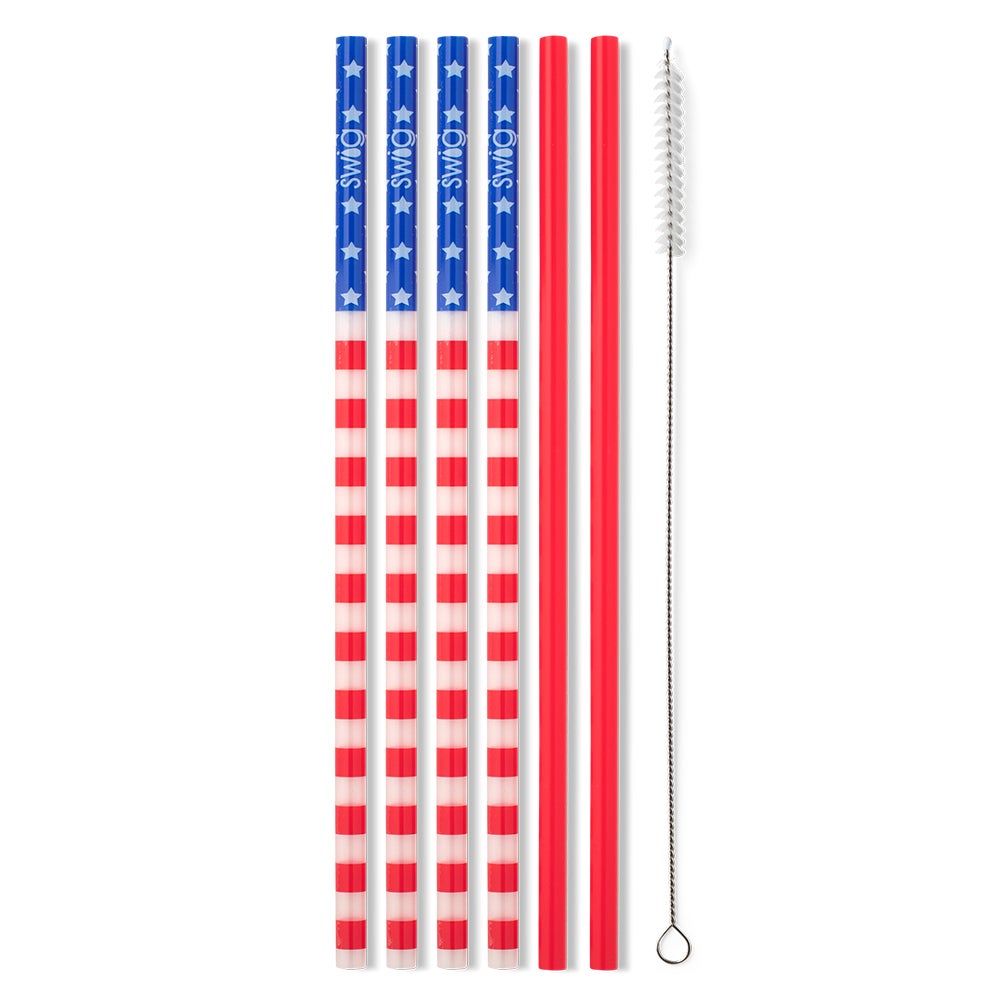 Swig Reusable Straws + Brush Set