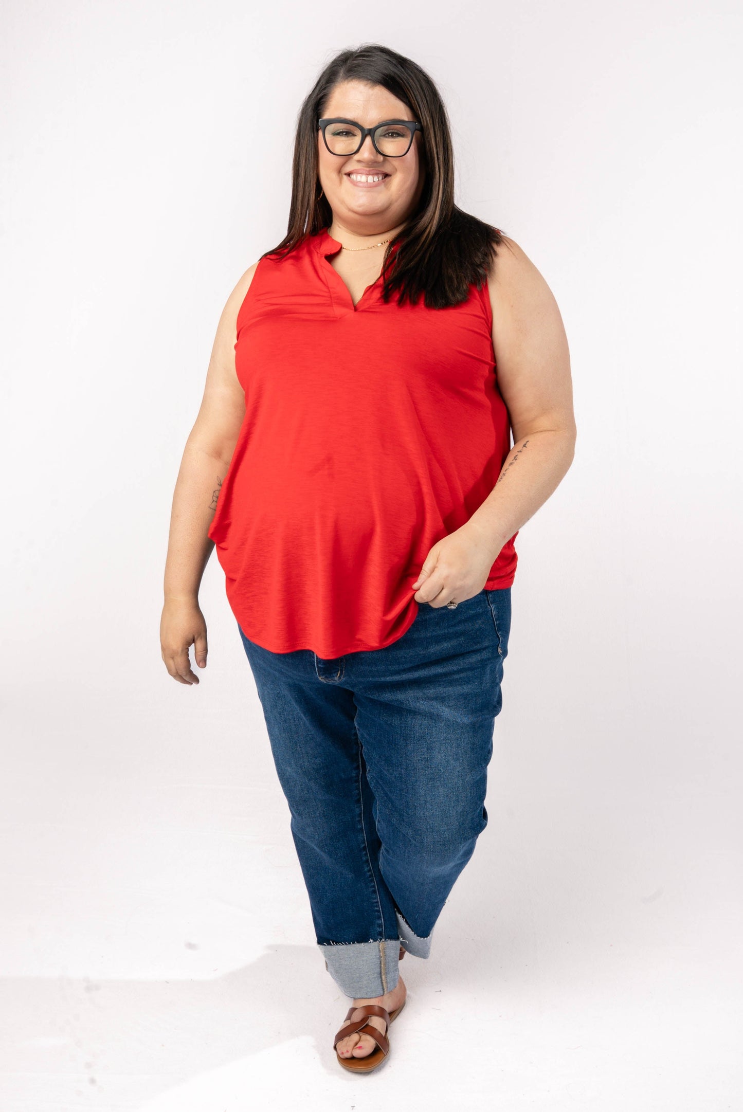 Liz Solid Tank Top