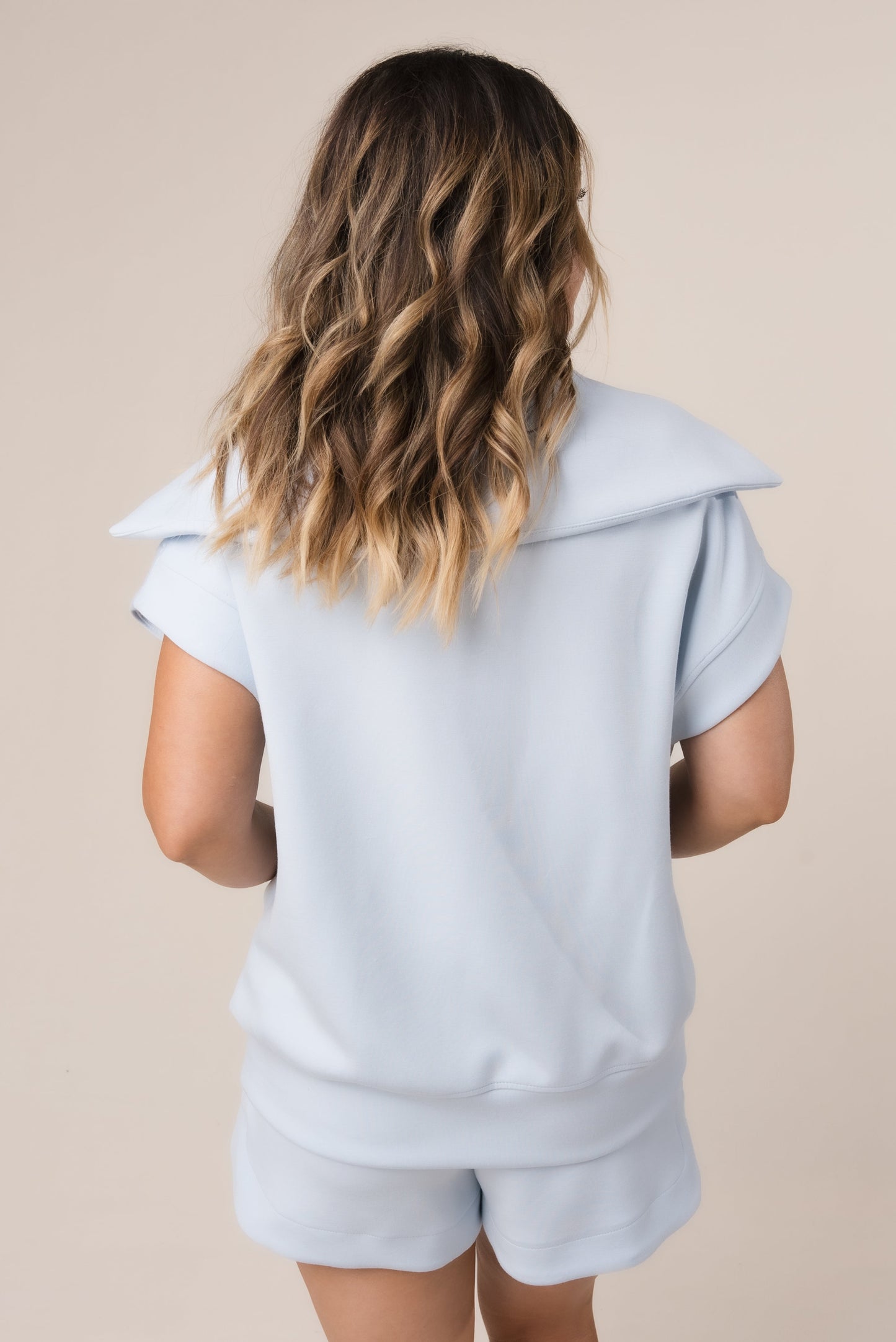 Modal Quarter Zip Pullover *Final Sale*