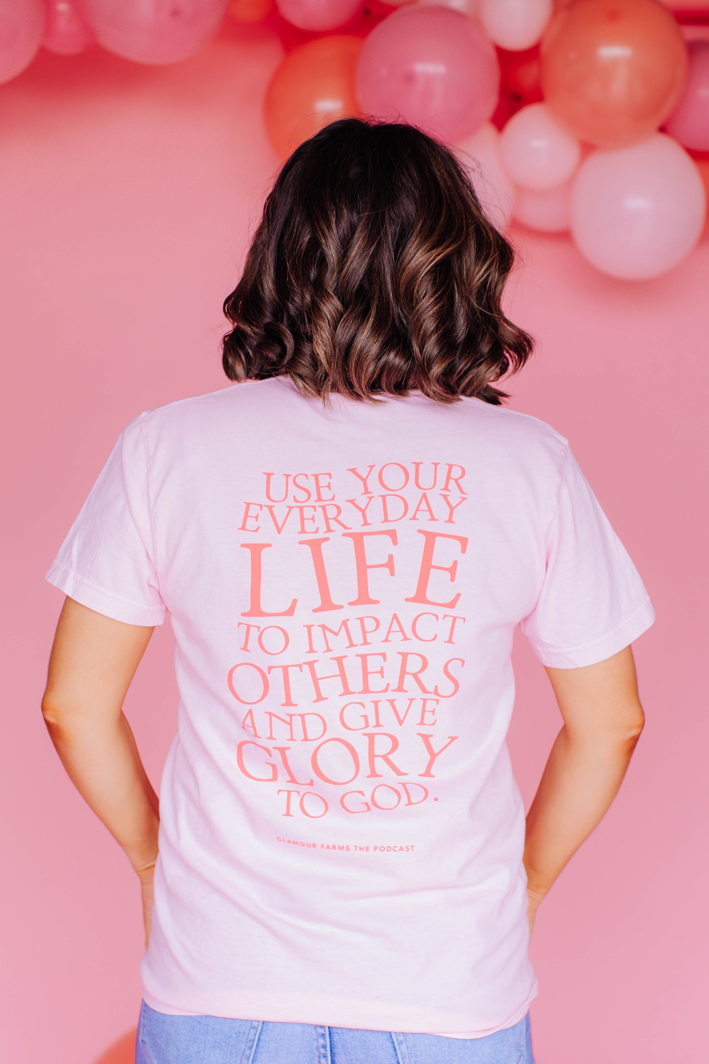 Living Proof Glamour Farms Podcast Graphic Tee *Final Sale*