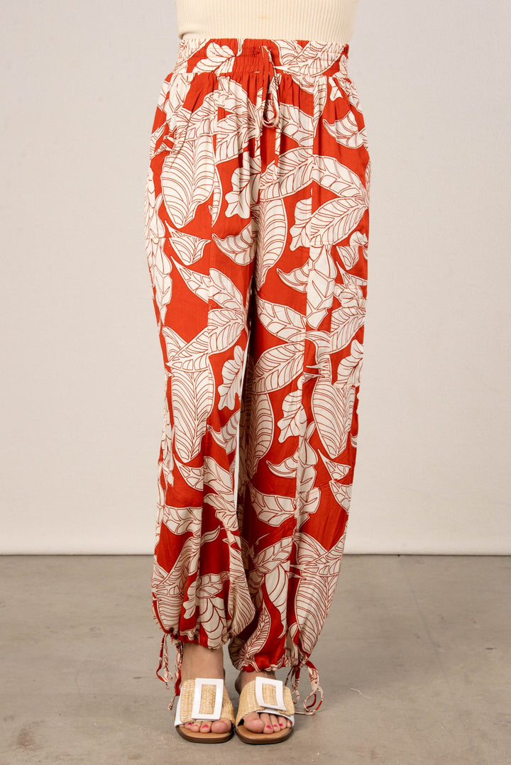 Printed Balloon Pants