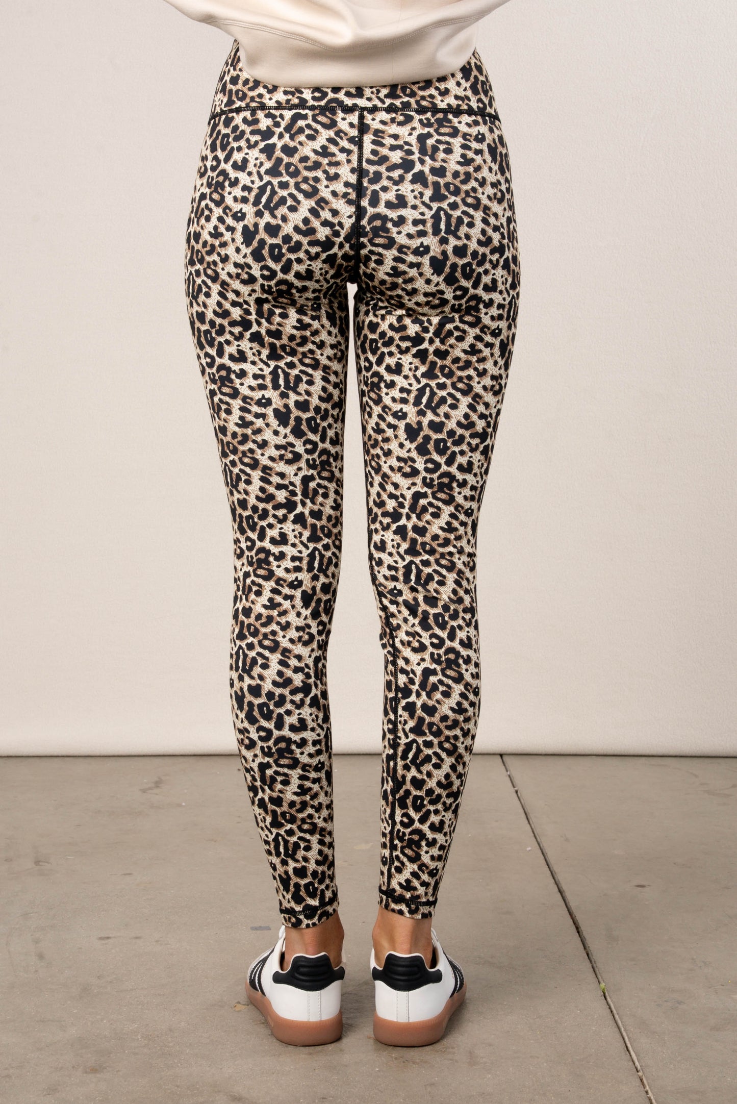 Cheetah High Waist Active Ankle Leggings