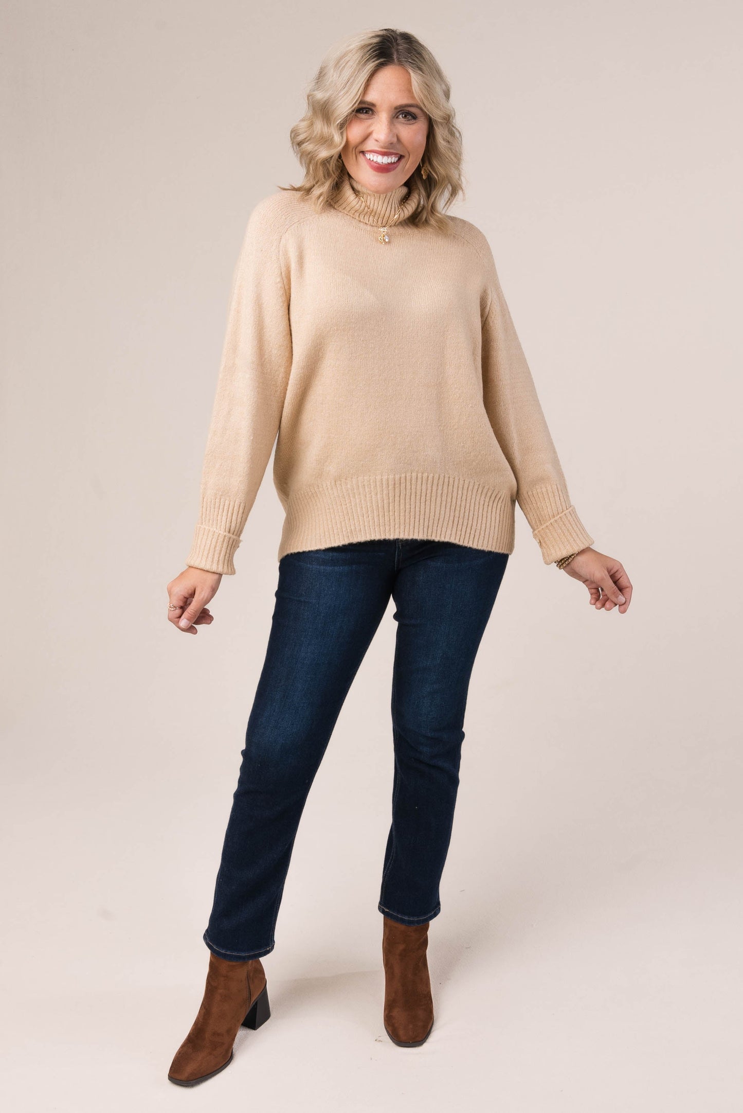 Turtleneck Tunic Sweater *Final Sale*