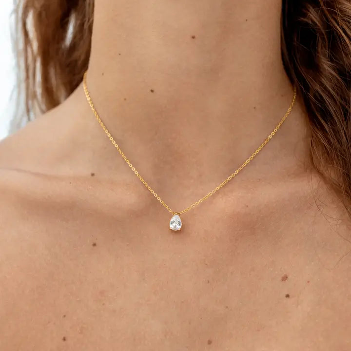 Synergy CZ Pendant Necklace