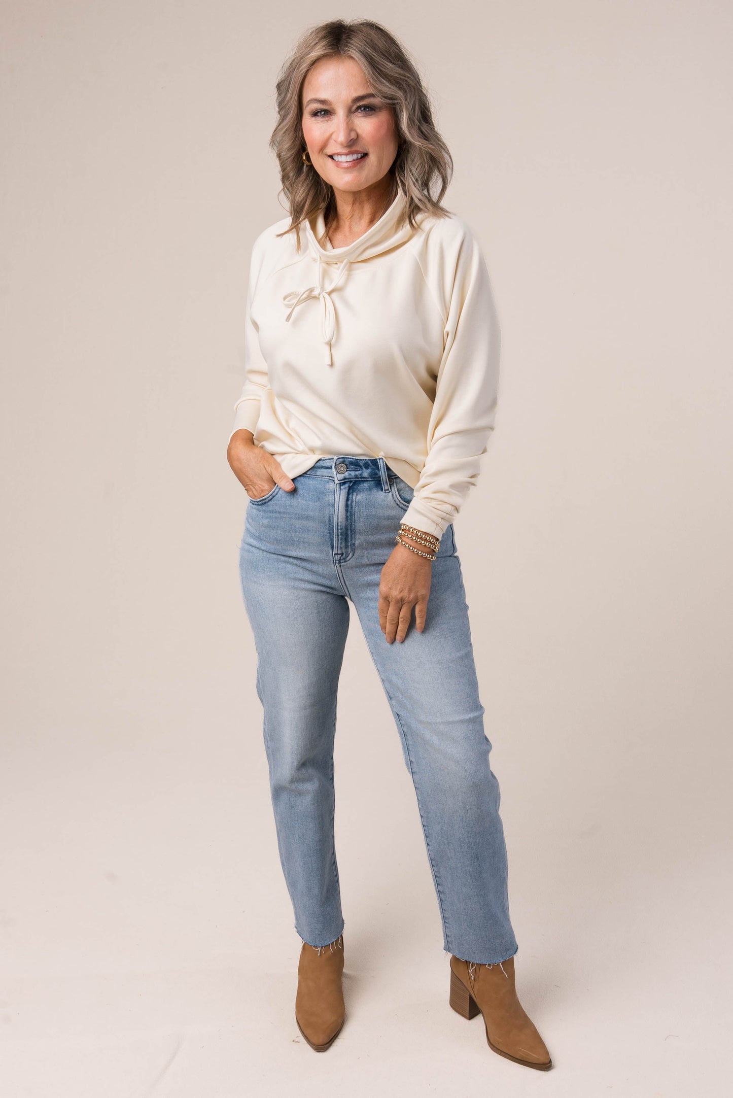 Hidden Denim | Sophie High Rise Crop Straight Leg Jeans
