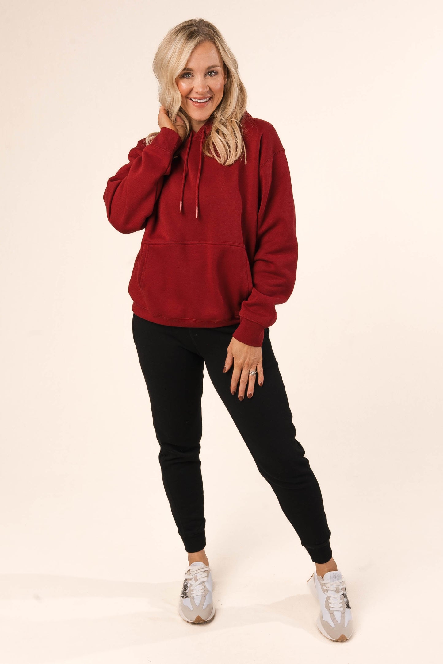 French Terry Hooded Pullover