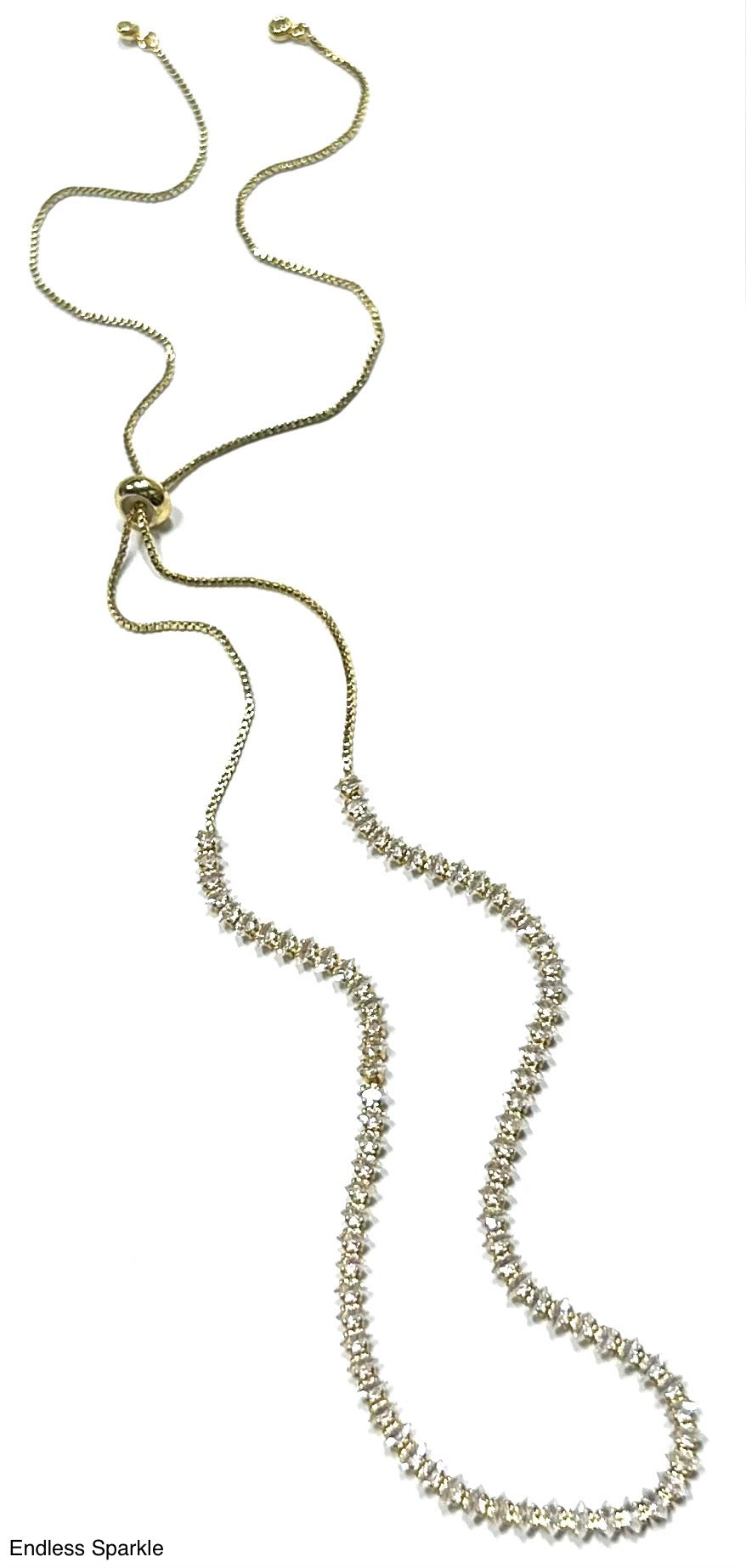 Endless Sparkle Slider Necklace PRE-ORDER