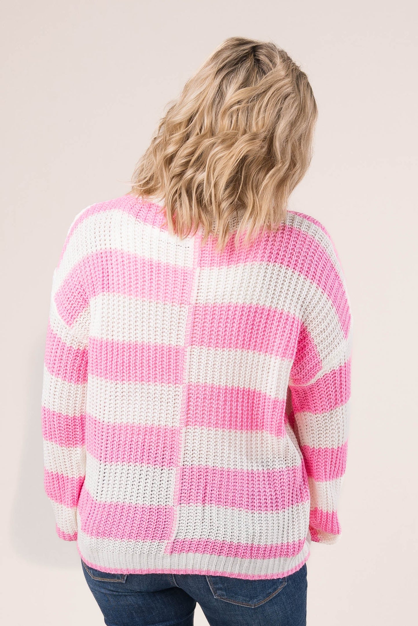 Uneven Striped Sweater