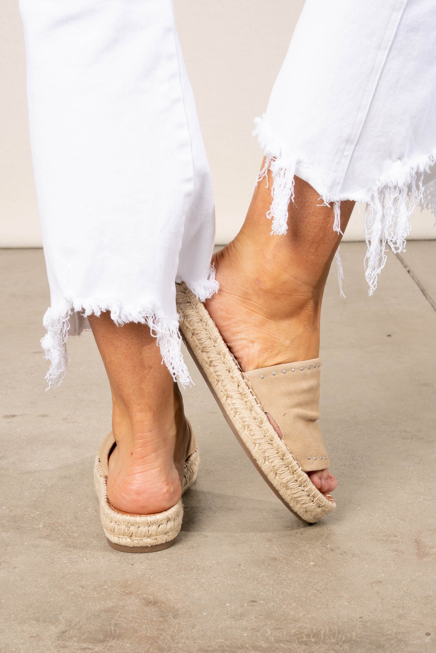 Dahya Suede Slide Sandal