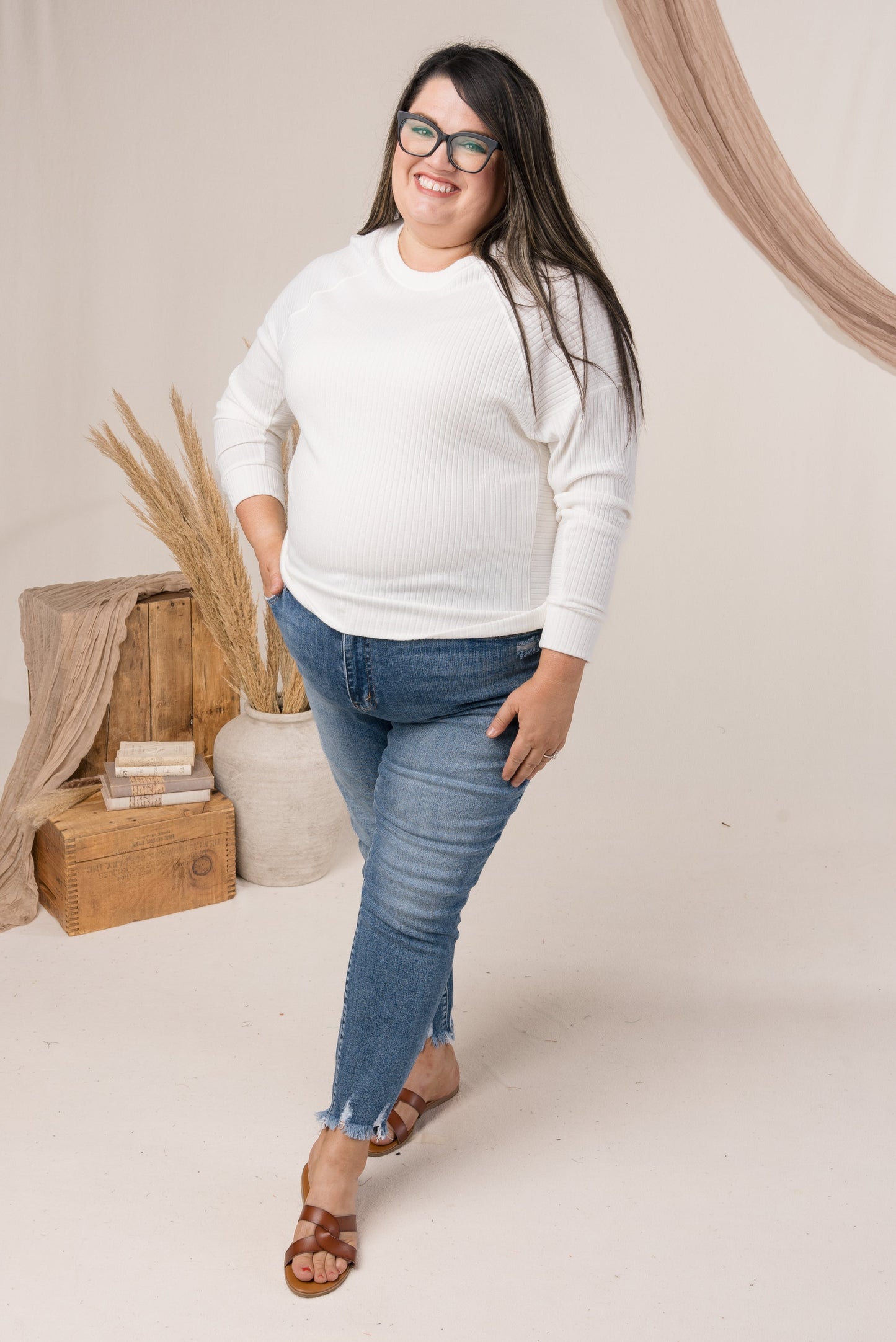 Lovervet by VERVET | Maggie High Rise Crop Skinny Jeans *Final Sale*